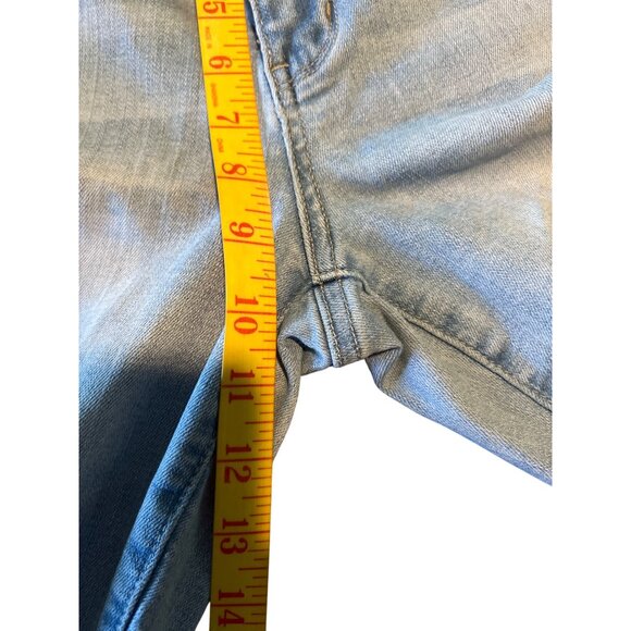 Judy Blue Womens Distressed Light Wash Jeans Size 5/27 Cotton Blend - Picture 3 of 7